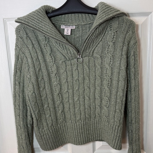 Sincerely Jules Knitted Quarter Zip Sweater - Picture 10 of 10